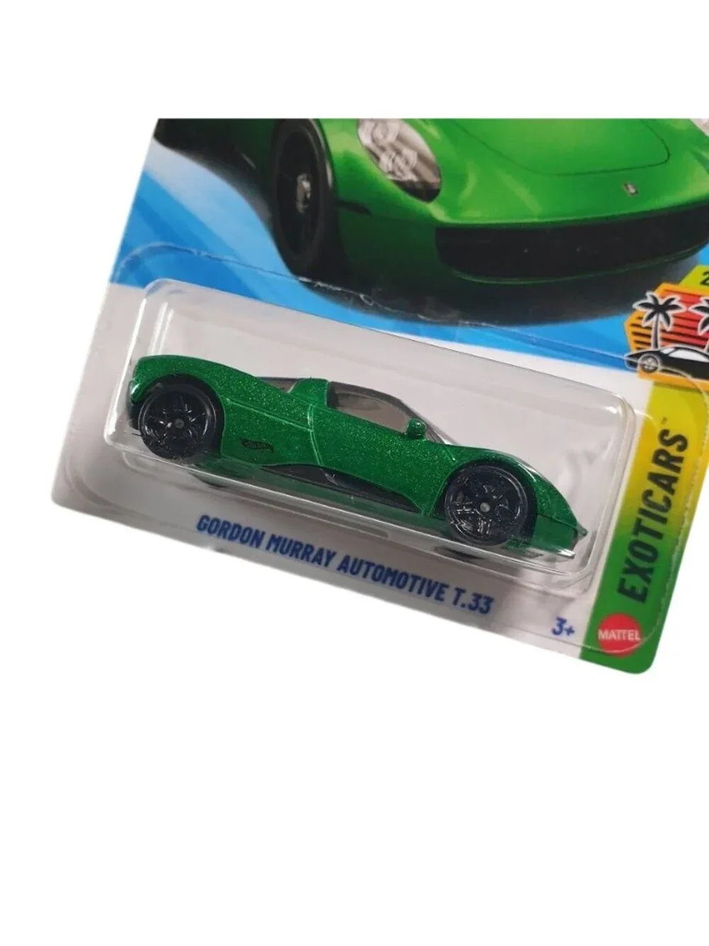 Hot Wheels Gordon Murray Automotive T33 Exotic Cars Series 2 Of 10 3/250 Green